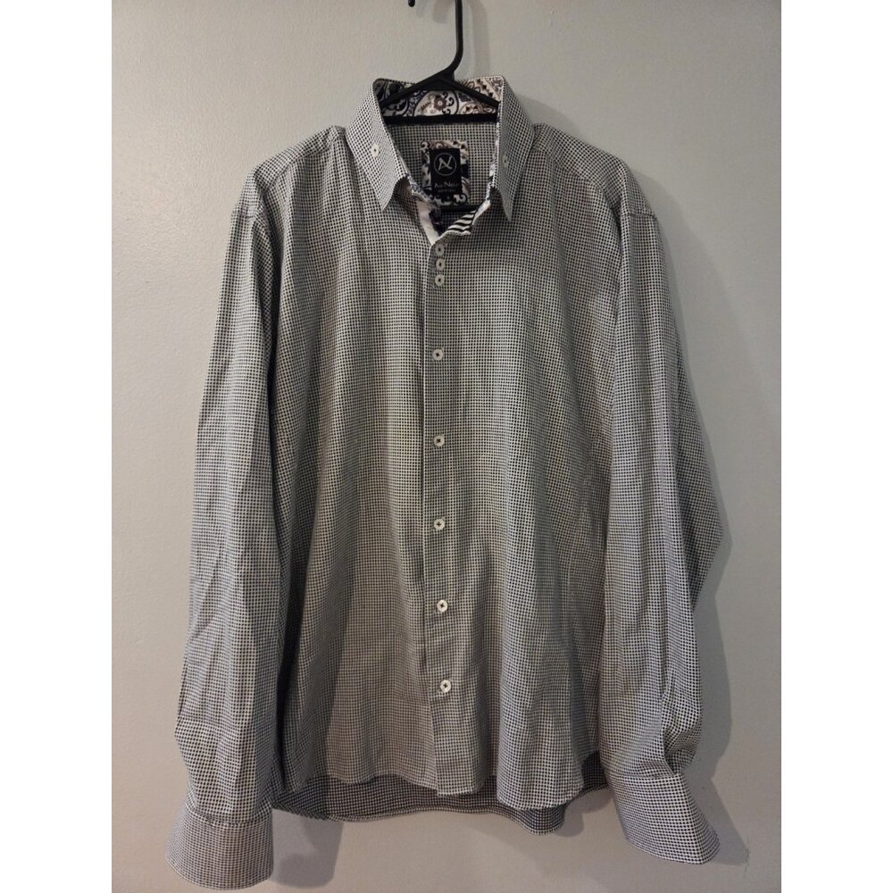Au Noir Long Sleeves Men Shirt Size 6  Pre-Owned